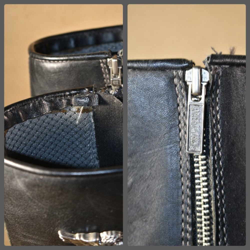 * HARLEY DAVIDSON Stratus Leather Motorcycle Boot - Picture 14 of 16